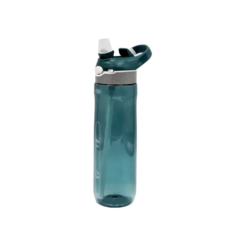 750ml Bicycle Water Bottle Portable Tritan Material Straw BPA Free Durable Outdoor Sports Shaker Fitness MTB Bike Drink Bottles
