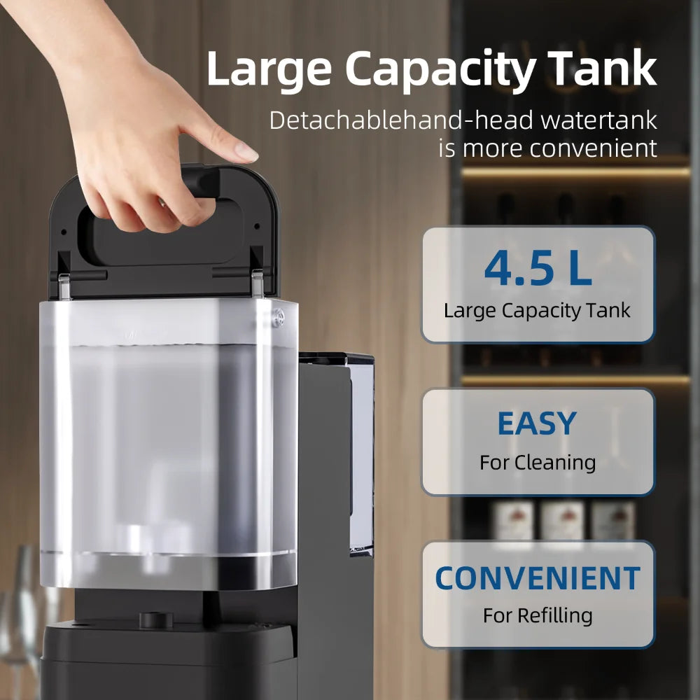 100G Countertop Reverse Osmosis Water Filter Dispenser Low TDS Water Purifier Certified 3 Stage RO Water Filtration System