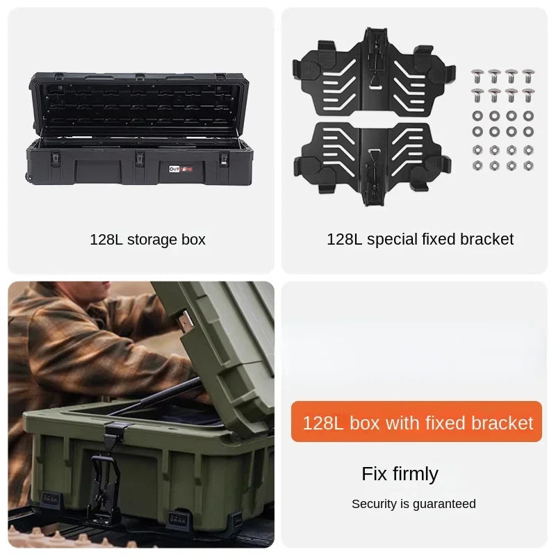 roof pressurized water tank outdoor off-road vehicle water storage tank