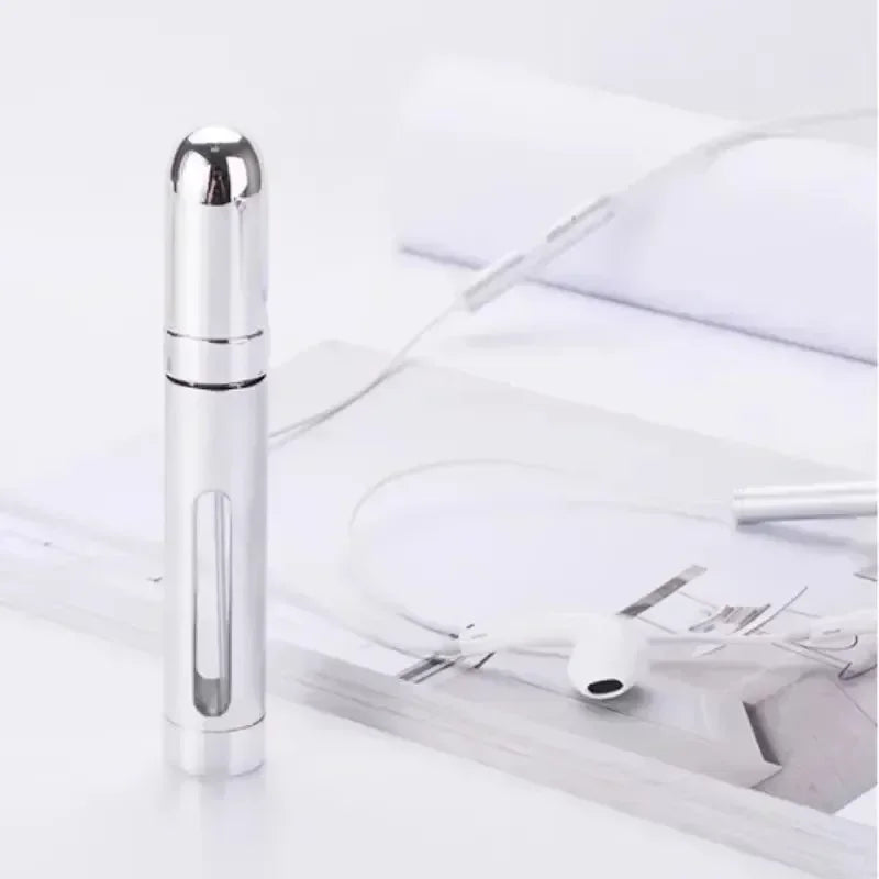Portable Mini Refillable Fragrance Hand Sanitizer Alcohol Bottle With Spray Fragrance Pump Empty Cosmetic Container