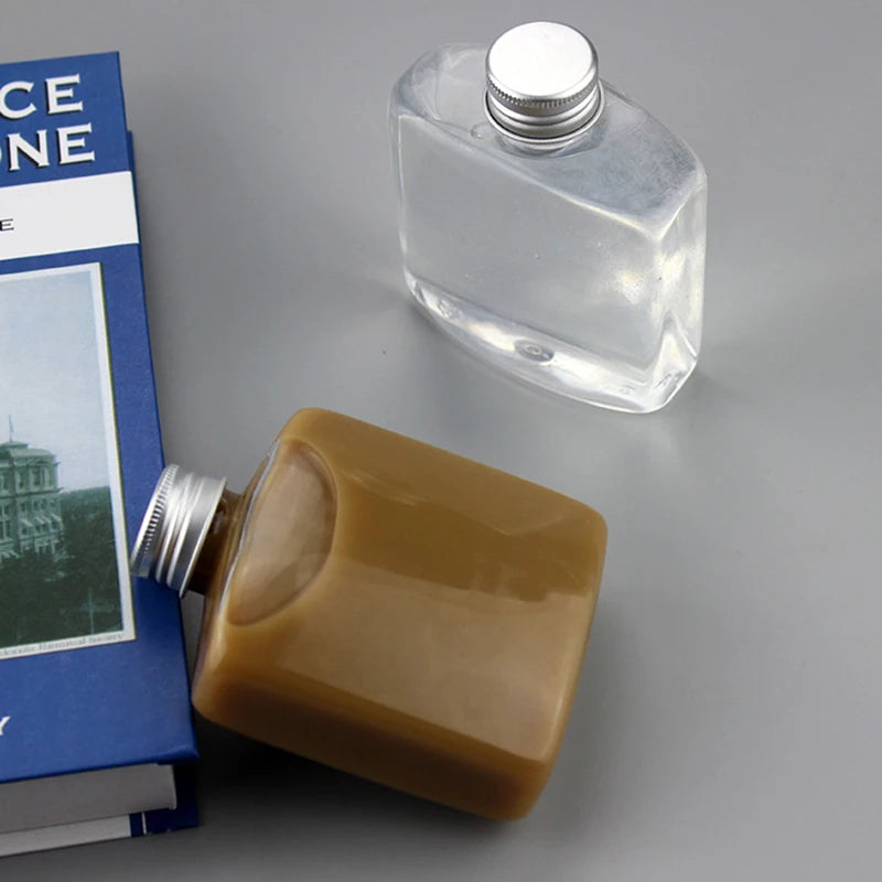 Drinking Water Bottles With Lids Caps Plastic Water Bottle 350ml Plastic Bottles For Drinks Storage Containers