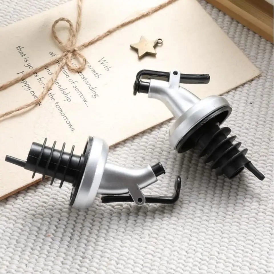 (1pcs) Kitchen Oil Bottle Pourer Wine Bottle Stopper Oil Bottle Nozzle Dispenser