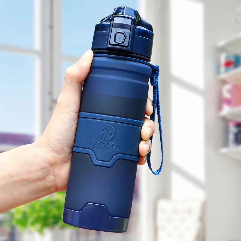 1PC 1000ml BPA Free Leak Proof Sports Water Bottle With Time Marker High Quality Tour Hiking Portable My Favorite Drink Bottles
