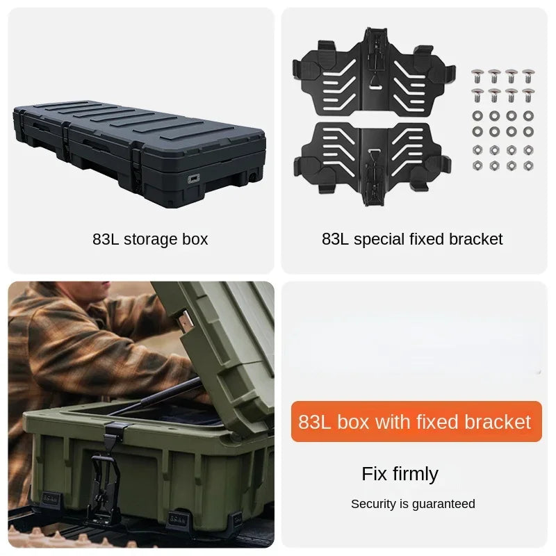 roof pressurized water tank outdoor off-road vehicle water storage tank