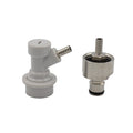Beer Brewing Carbonation Cap Carbonator & Ball Lock Connector Fit Soft PET Drink Bottles Homebrew Kegging