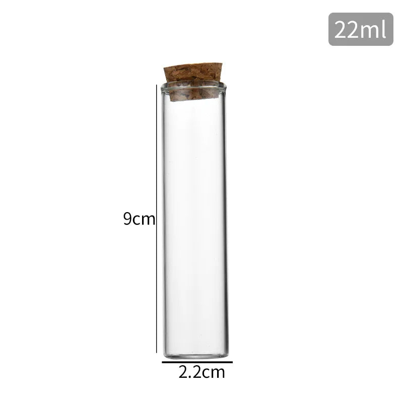 Capsule Bottle 9 Sizes Candy Scented Bottle High Borosilicate Bottle Low Borosilicate Glass For Tea Lovers Home Decoration