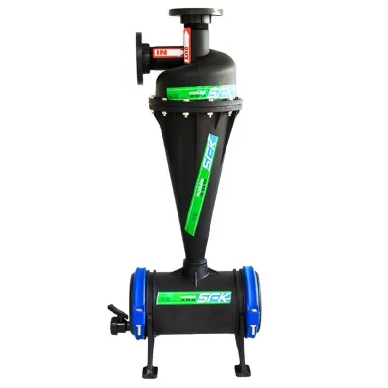 Water Treatment Irrigation Equipment Centrifugal Hydrocyclone Filter Filtering Well Water for Irrigation System Sediment Filter