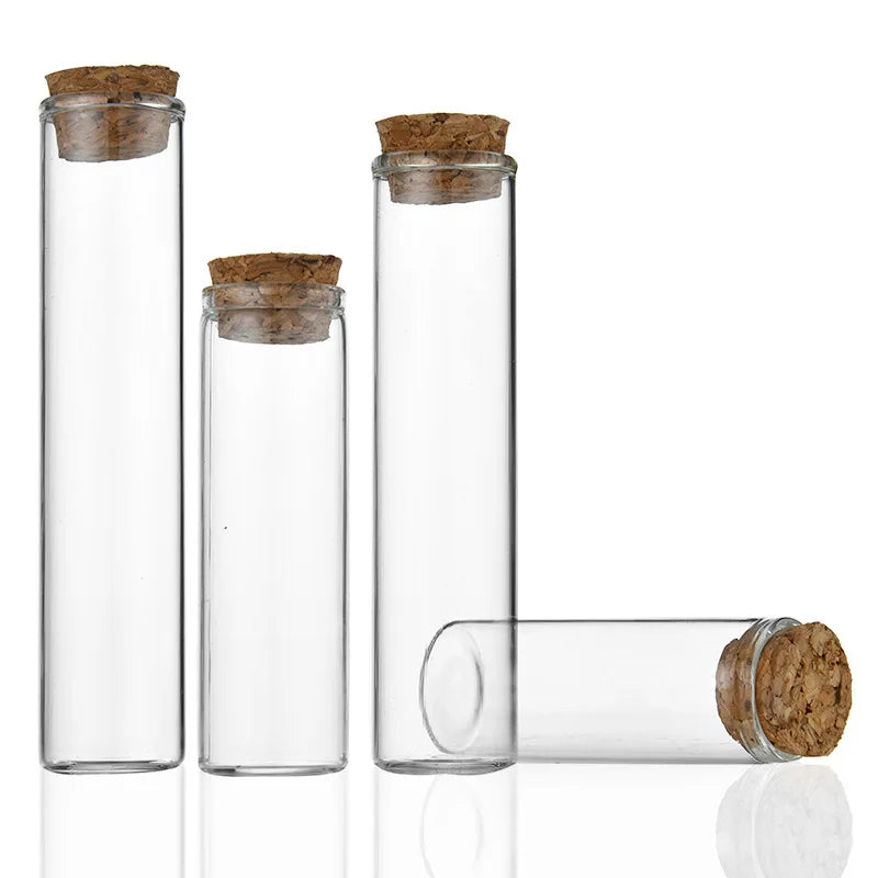Capsule Bottle 9 Sizes Candy Scented Bottle High Borosilicate Bottle Low Borosilicate Glass For Tea Lovers Home Decoration