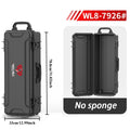 Waterproof Tool Case Outdoor Hard Case Tools Storage Box Portable Professional Equipment Storage Boxes Large Toolbox with Wheels