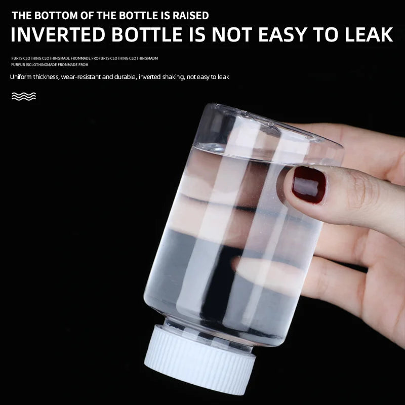 15ml/20ml/30ml/100ml Plastic PET Clear Empty Seal Bottles Solid Powder Medicine Pill Vial Container Reagent Packing Bottle