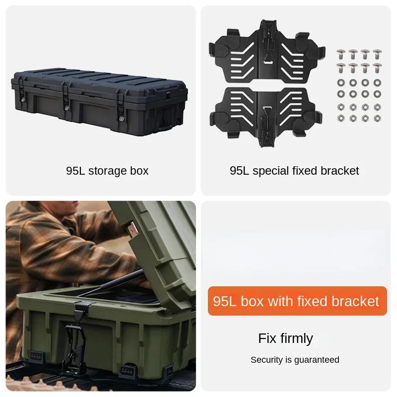 roof pressurized water tank outdoor off-road vehicle water storage tank