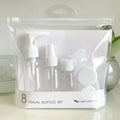 Portable Mini Refillable Fragrance Hand Sanitizer Alcohol Bottle With Spray Fragrance Pump Empty Cosmetic Container