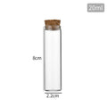 Capsule Bottle 9 Sizes Candy Scented Bottle High Borosilicate Bottle Low Borosilicate Glass For Tea Lovers Home Decoration