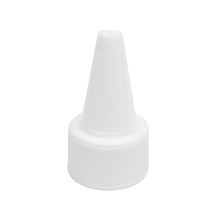 black HDPE cylinder round 1/2/4/8oz 30/100/200/250ml/500ml plastic soft flat bottle with Twist pointed mouth top cap for Uv Glue