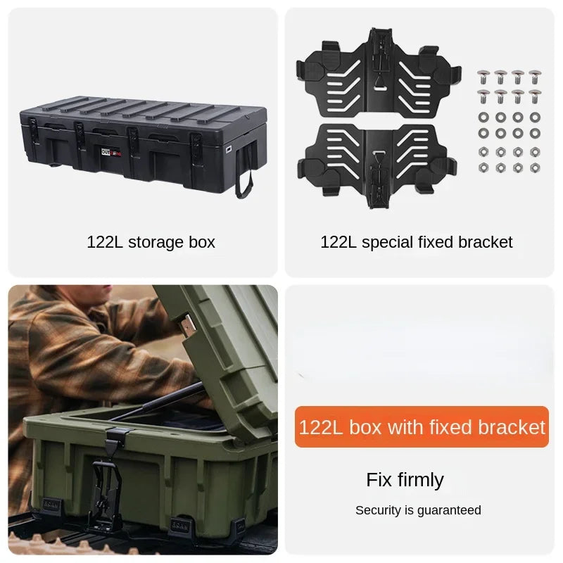 roof pressurized water tank outdoor off-road vehicle water storage tank