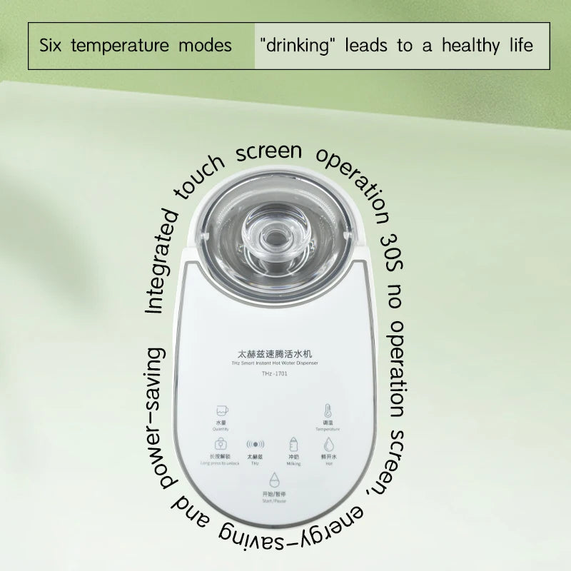 Terahertz Dispenser Water Pitcher Treatment Appliances Terahertz Healthy Water Device