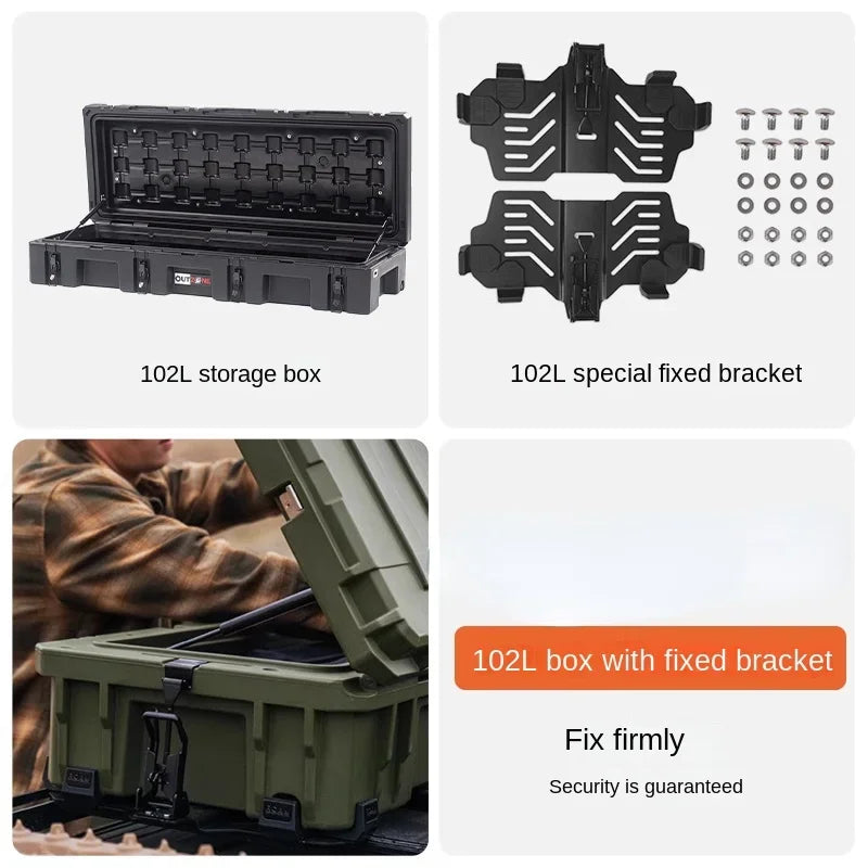 roof pressurized water tank outdoor off-road vehicle water storage tank