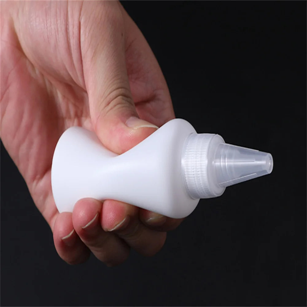 5/10/20/30/50/60/100ml Empty PE Plastic Glue Bottles With Screw-On Lids Squeeze Liquid Ink Oil Dropper Bottles