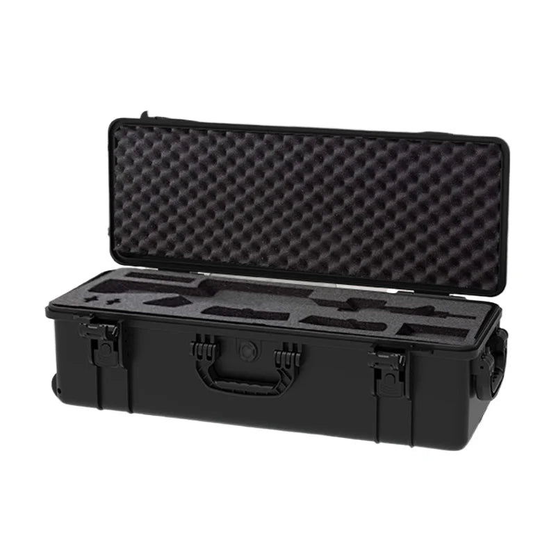 Waterproof Tool Case Outdoor Hard Case Tools Storage Box Portable Professional Equipment Storage Boxes Large Toolbox with Wheels