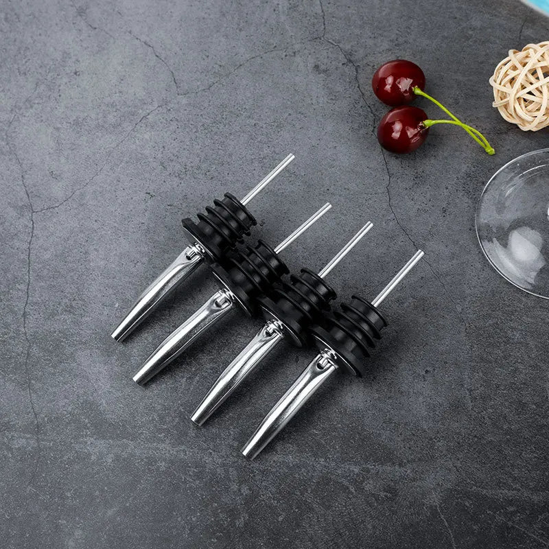 (1pcs) Kitchen Oil Bottle Pourer Wine Bottle Stopper Oil Bottle Nozzle Dispenser