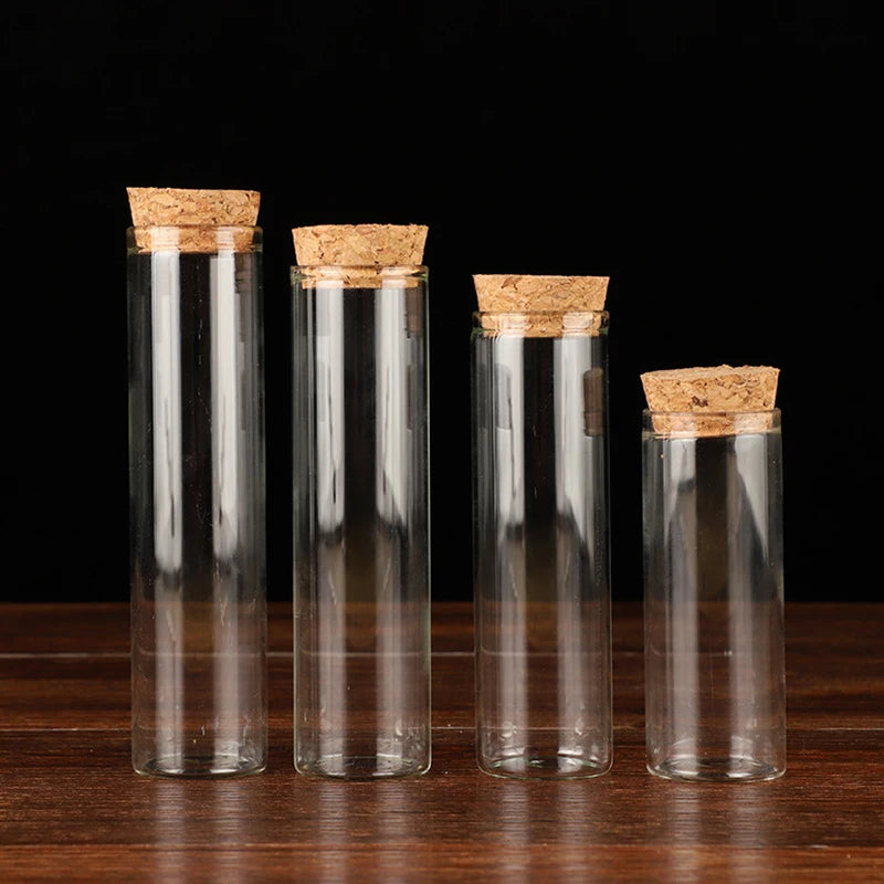 Capsule Bottle 9 Sizes Candy Scented Bottle High Borosilicate Bottle Low Borosilicate Glass For Tea Lovers Home Decoration
