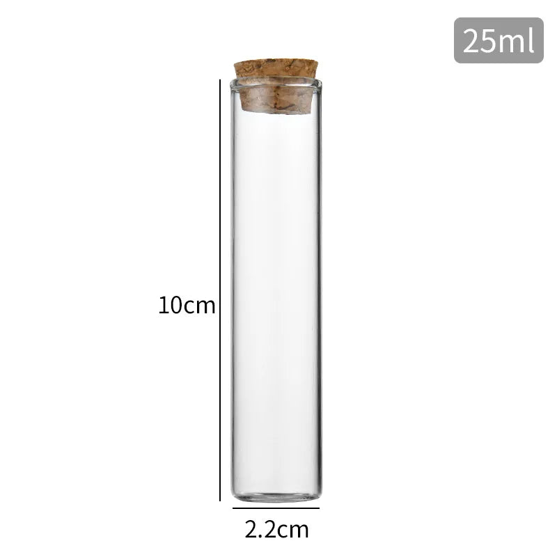 Capsule Bottle 9 Sizes Candy Scented Bottle High Borosilicate Bottle Low Borosilicate Glass For Tea Lovers Home Decoration
