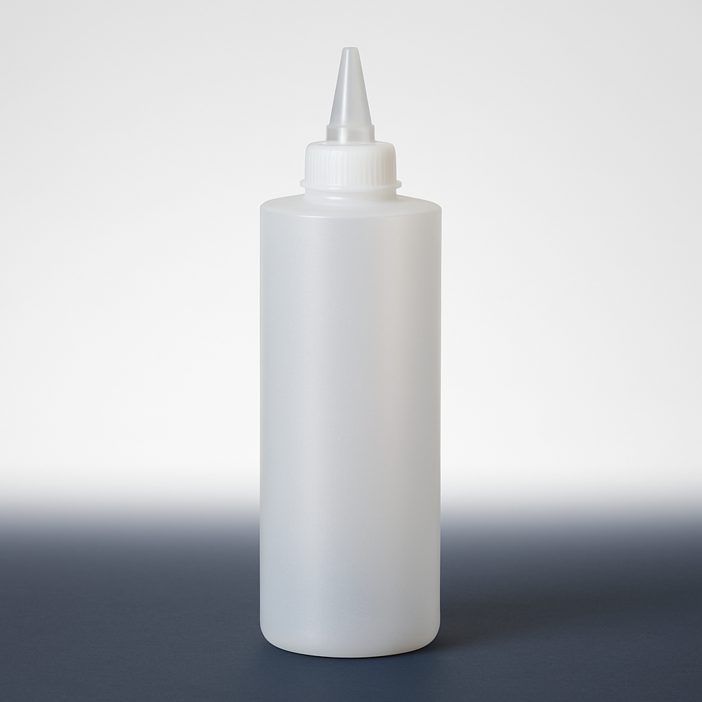 Refillable Squeeze Condiment Bottle - studio product photo